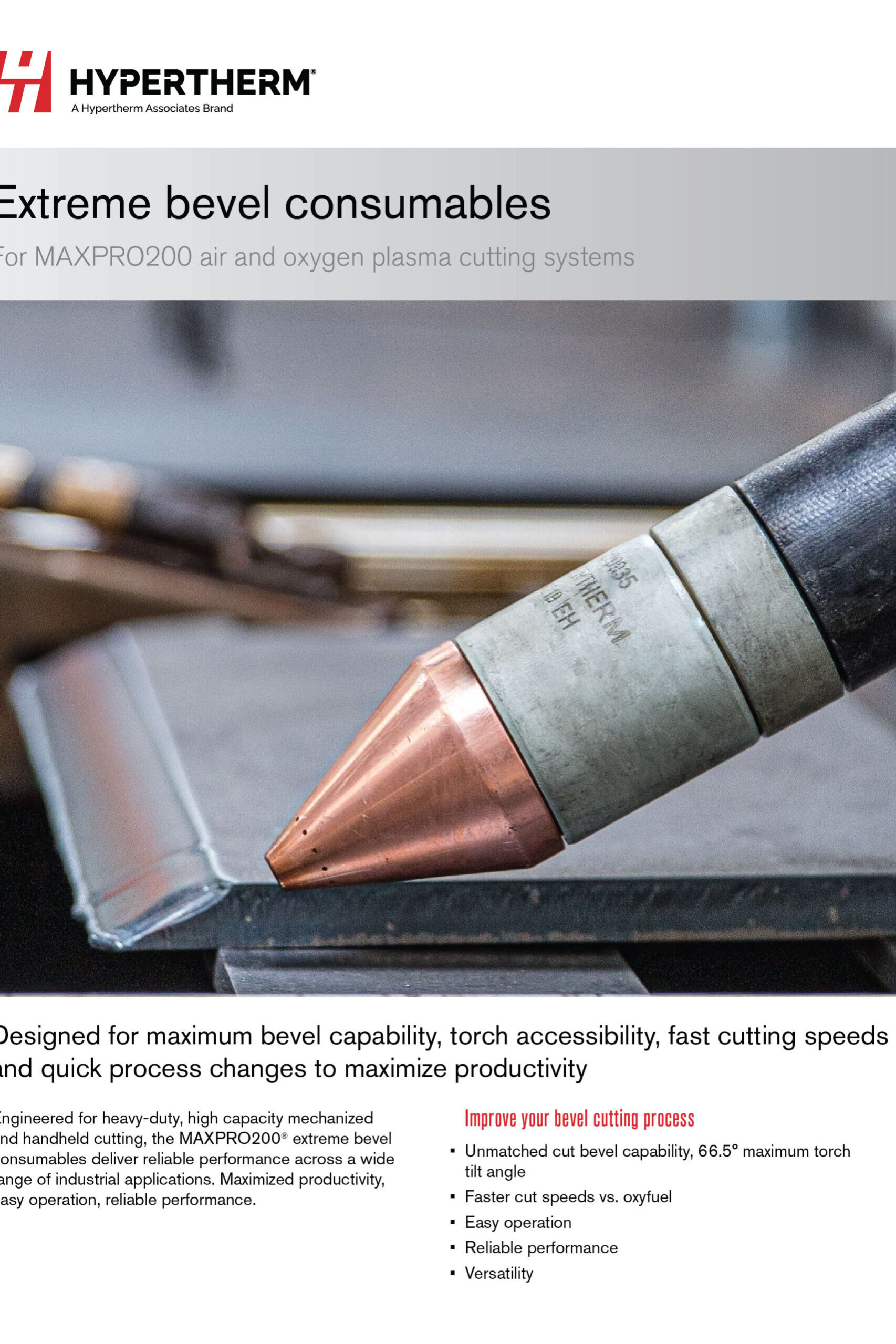 MAXPRO200 Extreme Bevel: สำหรับงานตัดเอียง (Bevel Cutting)