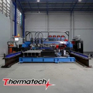 Gantry Welding System โซลูชันเชื่อมโครงสร้างขนาดใหญ่ (ออกแบบมาเพื่อเชื่อม H-Beam)ทรงพลังด้วยการเชื่อมพร้อมกัน 4 ปืน