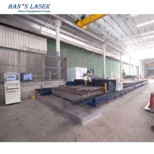 ราคา เครื่องตัดไฟเบอร์เลเซอร์ หัวตัดเอียงองศาได้ Bevel Cutting Fiber Laser Cutting Machine HAN'S Laser